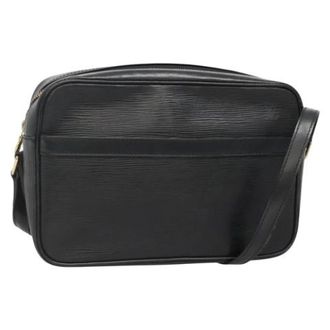 Louis Vuitton Tweedehands leren Louis Vuitton tassen - Dames - Pre-owned - Zwart - Maat: ONE Size Leer