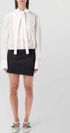 The Attico cotton mini dress