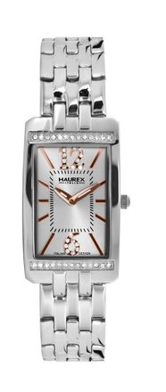 Haurex Womens Primula Silver Watch Stainless Steel - One Size