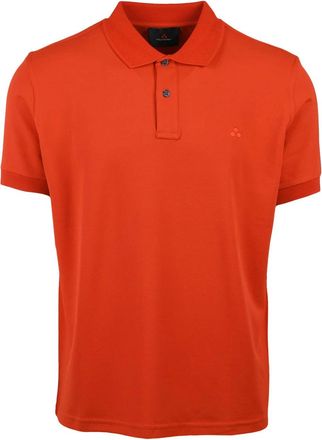 Peuterey Red Technical Fabric Polyamide-Blend Polo Shirt