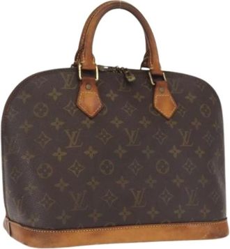 Louis Vuitton Pre-owned Handbags, female, Brown, Size: ONE SIZE Pre-owned Vintage Canvas Handbag