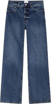 Anine Bing Hugh Jeans - Dames - Loose Fit Jeans - Blauw - W30 - Katoen - Jeans
