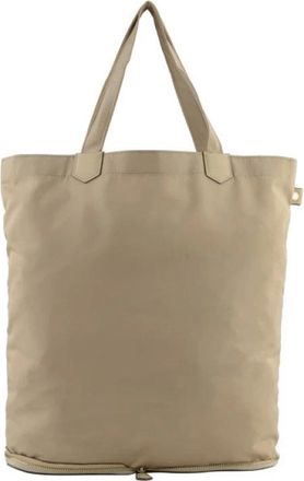 Pourchet Tassen, Dames, Beige, ONE Size, Leer, Travel Petit Tote