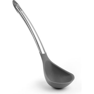 Cuisipro Silicone & Stainless Steel 12.25-Inch Ladle in Gray at Nordstrom