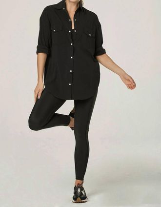 9 Two 5 Wild West Button Down Shirt In Black