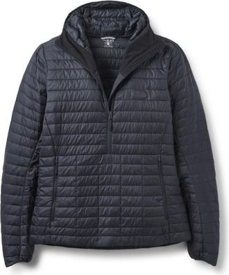 RAB Microlighter Pullover Hoody Daunenjacke f&uuml;r Damen | grau