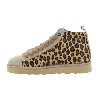Panchic Schoenen, Dames, Beige, 40 EU, Leer, P001 Sneaker