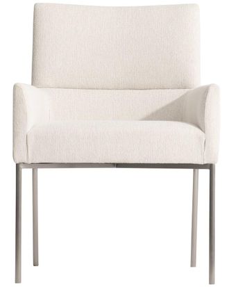 Bernhardt Sereno Metal Base Arm Chair