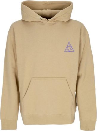 HUF Triple Triangle Hoodie - Heren - Hoodies - Beige - M - Katoen - Hoodies & sweatvesten