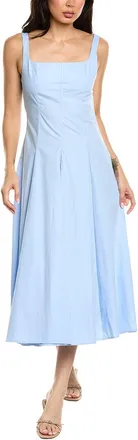 70/21 Solid Midi Dress