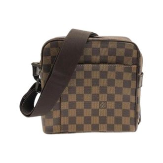 Louis Vuitton Pre-owned Cross Body Bags, female, Brown, Size: ONE SIZE Pre-owned Damier Shoulder Bag