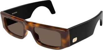 Valentino Garavani Occhiali da Sole Shield - - Accessories - unisex - Marrone - ONE SIZE