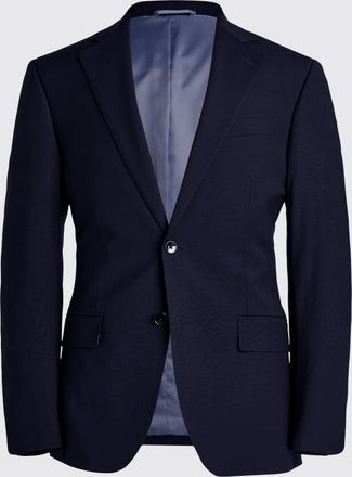 Moss Tailored Fit Navy Performance Suit Jacket