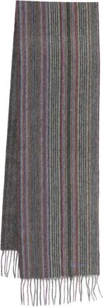 Paul Smith Sciarpa a righe - Grigio