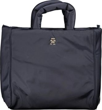 Tommy Hilfiger Polyester Tote Bag - Dames - Shoppers - Blauw - ONE Size - Polyester - Tassen
