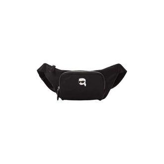 Karl Lagerfeld Tassen, unisex, Zwart, ONE Size, Polyester, Heuptas