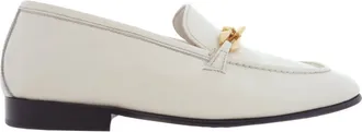 Jimmy Choo London Chain Embellished Diamond Tilda Loafers, Brand Size 39.5 ( US Size 9.5 )