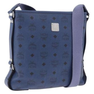 MCM Borsa a spalla Pre-owned - - Pre-owned - Donna - Blu - ONE SIZE