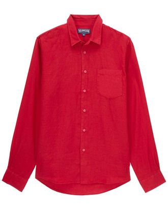 Vilebrequin Solid Linen Shirt