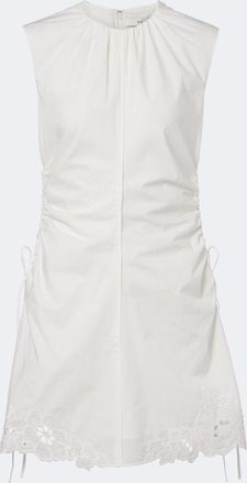 Sir. Klara ruched cotton minidress