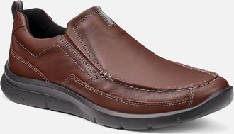 Hotter Mens Boost Mens Slip On Shoes - Brown - Size: 9.5