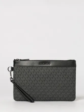 Michael Kors Brooklyn All Over Monogram Coated Cotton Pouch