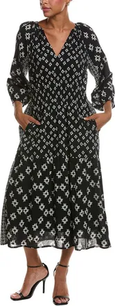 Velvet Velvet By Graham & Spencer Elen Aspen Print Dress