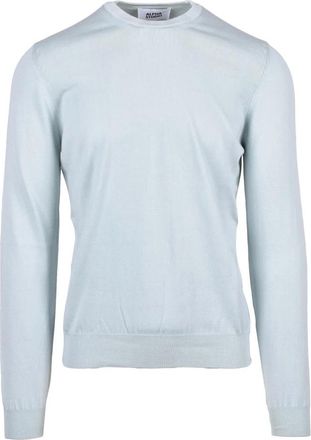 Alpha Studio Trui met ronde hals - Heren - Truien - Blauw - Maat: 2XL Katoen
