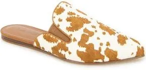 Splendid Liza Pointed Toe Mule in Caramel Cow Print at Nordstrom Rack, Size 6.5