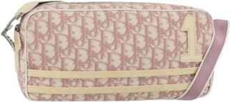 Dior Pre-owned Cross Body Bags, female, Pink, Size: ONE SIZE Pre-owned Plastic Shoulder Bag