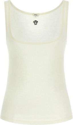 Versace Tops - Dames - Tops zonder mouwen - Wit - M - Tops