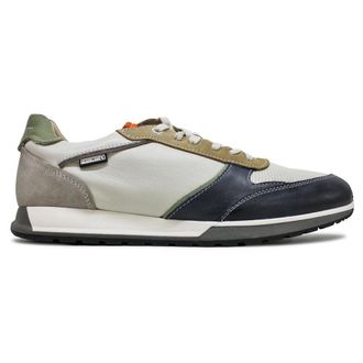 Pikolinos Cambil M5N-6111 Leather Mens Comfort Trainers - Blue - Size:UK 10.5-11