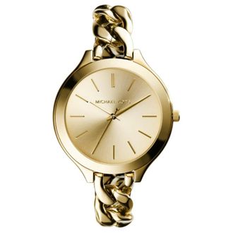 Michael Kors Womens Horloge MK3222 Gold - Silver & Gold