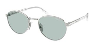Prada PR B51S 1BC40N Mens Sunglasses Silver Size 53