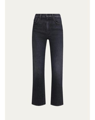 Mother The Lil Rambler Straight-Leg Jeans