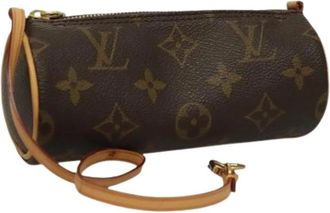 Louis Vuitton Pre-owned Mini Bags, female, Brown, Size: ONE SIZE Pre-owned Canvas Mini Bag