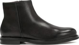 Kazar Schoenen, Heren, Zwart, 43 EU, Leer, Klassieke zwarte leren herenlaarzen