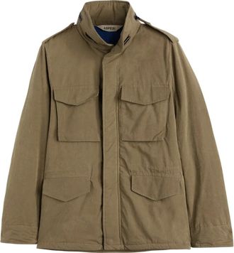 Aspesi Chaqueta Cot Mini Field - Jackets - Hombre - Verde - 2XL