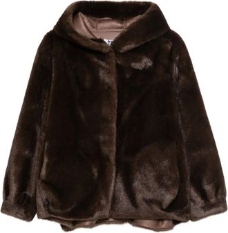 Betta Corradi Giacca con cappuccio - Marrone