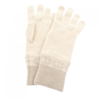 Herm&egrave;s Beige Warm Gloves (Pre-Owned)