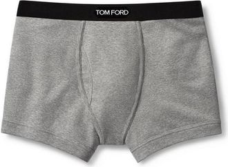 Tom Ford Cotton Stretch Jersey Boxer Briefs in Grey at Nordstrom, Size Xx-Large