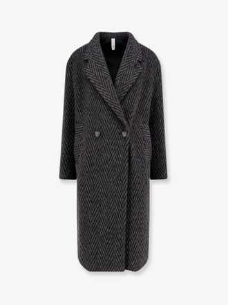 Hev&ograve; Santa Cesarea wool blend coat - HEVO - gender_Man