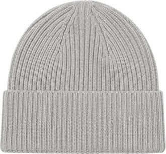 Laneus Gebreide muts - unisex - Hoeden - Grijs - ONE Size - Accessoires