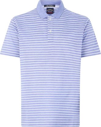 Paul & Shark Polo Shirt met Korte Mouwen - Heren - Polos - Blauw - XS - Katoen - Tops
