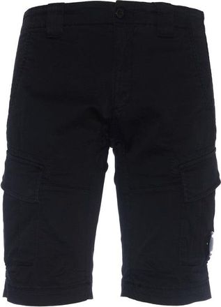 C.P. Company Sateen Stretch Cargo Shorts With Flap Pockets