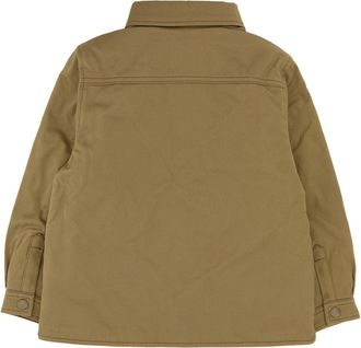 BONPOINT Boys Surchemise Joey Jacket Beige Cotton Organic