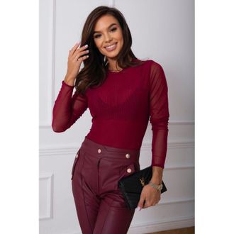 OEM Blusa De Tul Blake - Borgo&ntilde;a L/xl