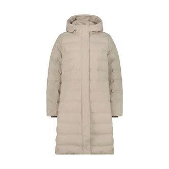F.lli Campagnolo Cappotto con cappuccio fisso - - Sport - Donna - Beige - 2XS