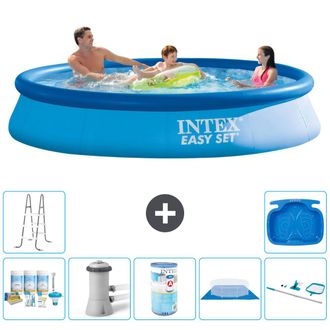 Intex Piscina Easy Set Redonda - 366x76 Cm - 7-piezas S40622