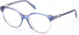 Emilio Pucci Ronde Paarse Brilmonturen